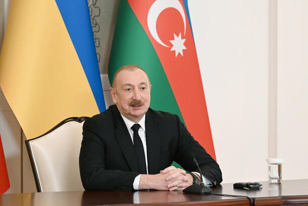 Prezident İlham Əliyev: Ukrayna ilə əməkdaşlığımızın çox güclü siyasi təməli var -YENİLƏNİB