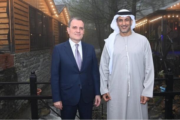 Ceyhun Bayramov BƏƏ-nin dövlət naziri ilə görüşüb - mühüm müzakirələr aparılıb