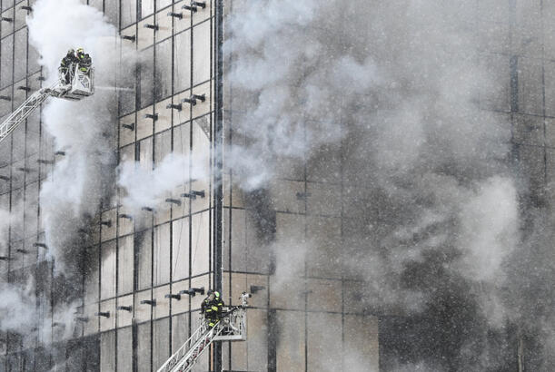 Moskvanın şimalında baş verən yanğın nəticəsində ölənlərin sayı artıb...
