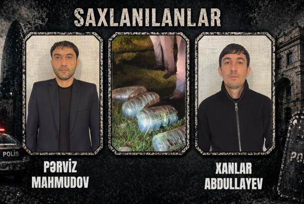 Oğuzda narkokuryerlərdən 13 kiloqramdan artıq marixuana aşkarlanıb