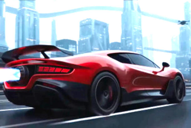 Bu elektrik avtomobili 0-dan 100 km/saat-a 0,9 saniyəyə sürətlənir…