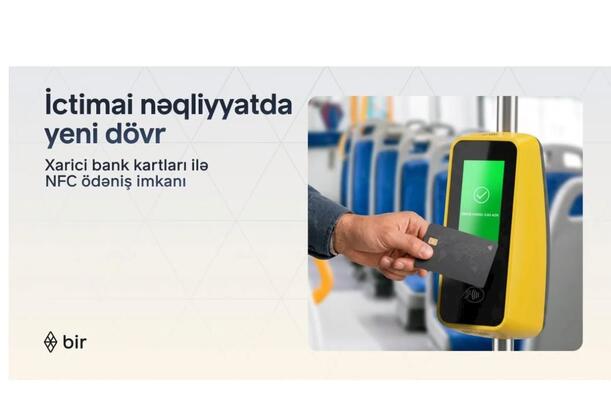 Bir ekositemi ictimai nəqliyyatda xarici kartlar üçün NFC ödənişlərini aktivləşdirdi