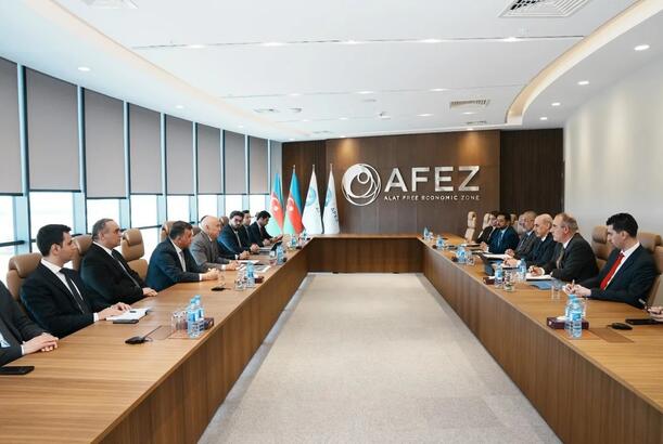 İslam İnkişaf Bankı Qrupunun sədri Ələt Azad İqtisadi Zonasına səfər edib - FOTOLAR