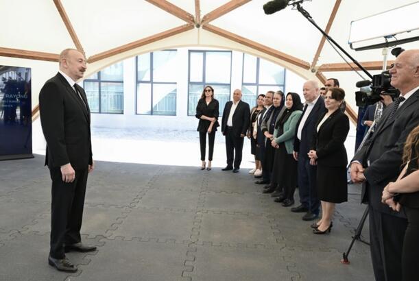 Prezident İlham Əliyev və birinci xanım Mehriban Əliyeva Cəbrayıl rayonuna səfər ediblər