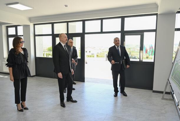 Prezident İlham Əliyev Cəbrayıl rayonunun Şükürbəyli kəndinin açılışında iştirak edib