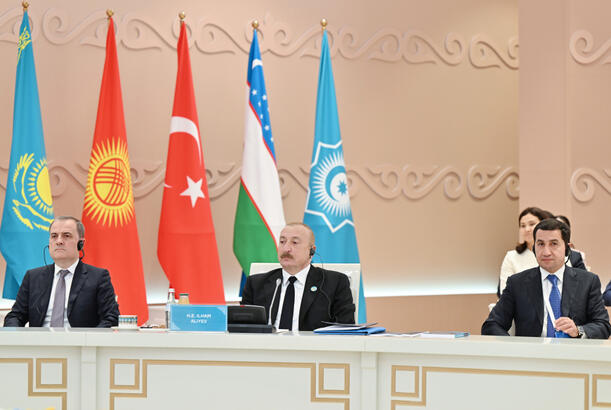 Prezident İlham Əliyev: Bu gün Türk Dövlətləri Təşkilatının qlobal proseslərdə rolu və mövqeyi güclənir