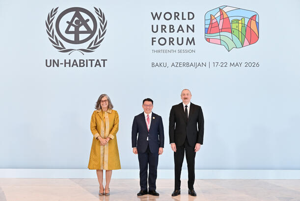 İlham Əliyev Ümumdünya Şəhərsalma Forumunun 13-cü sessiyasının açılış mərasimində iştirak edir - YENİLƏNİR