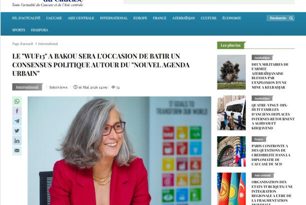 Bakının ev sahibliyi etdiyi WUF13 dünya mediasının diqqət mərkəzindədir - FOTOLAR