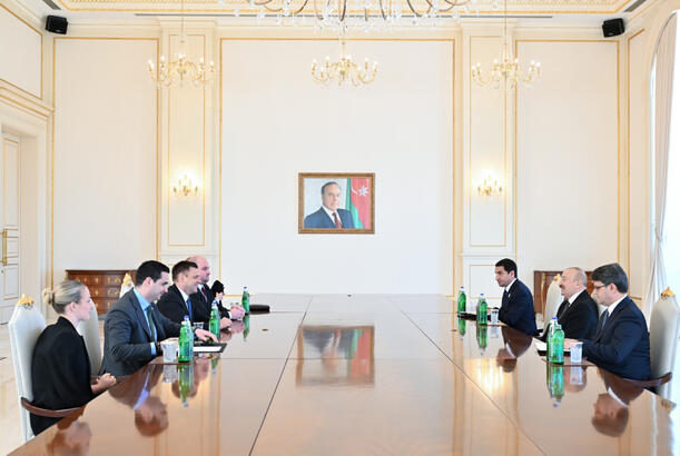 Prezident İlham Əliyev Slovakiya Baş nazirinin müavinini qəbul edib - FOTOLAR