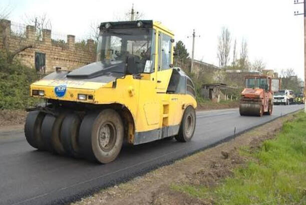 Xaçmaz–Xudat–Yalama avtomobil yolunun 60-cı kilometrliyində bərpa işlərinə başlanılıb