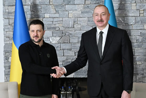 Volodimir Zelenski Prezident İlham Əliyevə təbrik məktubu göndərib
