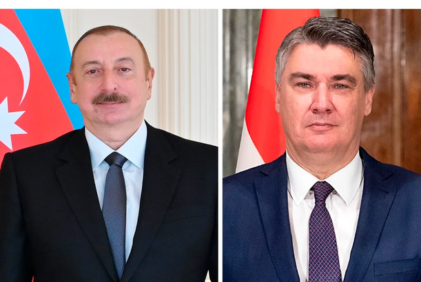 İlham Əliyev Xorvatiyanın milli bayramı münasibətilə Zoran Milanoviçi təbrik edib