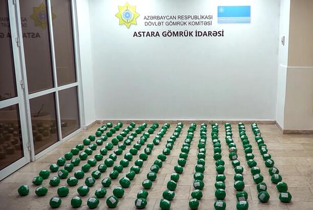 İrandan Azərbaycana kahının içində 22 kq narkotik keçirilməsinin qarşısı alınıb