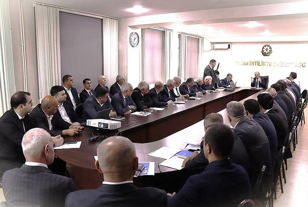 "Azəristiliktəchizat"da növbəti mövsümə hazırlıq müzakirə olunub