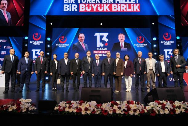 Yeni Azərbaycan Partiyasının nümayəndələri Böyük Birlik Partiyasının 13-cü qurultayında iştirak ediblər - FOTOLAR