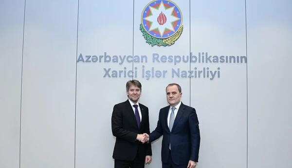 Ceyhun Bayramov Slovakiya rəsmiləri ilə görüşüb