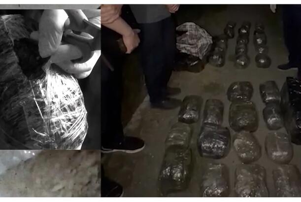 Nizami rayonunda 30 kiloqrama yaxın narkotik vasitə qanunsuz dövriyyədən çıxarılıb