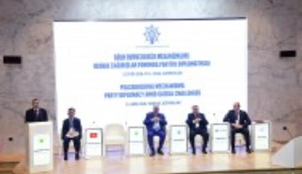 Türkmənistan Demokrat Partiyası ilə Yeni Azərbaycan Partiyasının əməkdaşlığı gələcəkdə də uğurla davam edəcək <span class="red">QURBANMAMMET ELYASOV</span>