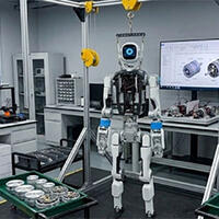 Tayvanda çətin şəraitdə işləmək üçün humanoid robot təqdim edilib