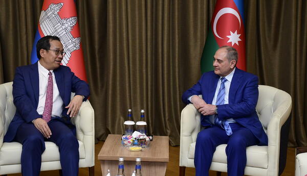 Tahir Budaqov ilə Tun Vathana arasında görüş keçirilib <span class="red">- FOTOLAR</span>