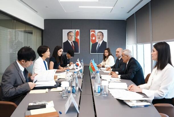 Azərbaycan Koreya ilə əməkdaşlığın inkişaf perspektivlərini müzakirə edib