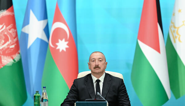 Müharibəni başlayacağımız təqdirdə bizi sanksiya ilə hədələyirdilər <span class="red">- İlham Əliyev</span>