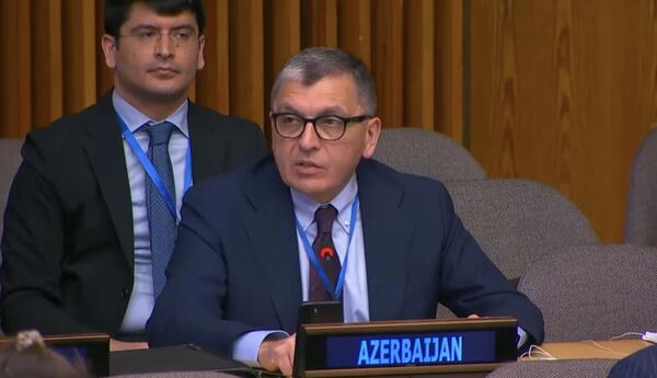 BMT-də Azərbaycanın humanitar yardım alan ölkədən donor ölkəyə çevrildiyi vurğulanıb