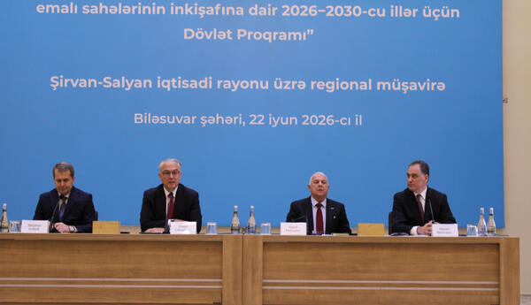 Biləsuvarda 2026–2030-cu illəri əhatə edən Dövlət Proqramına həsr olunmuş regional müşavirə işə başlayıb