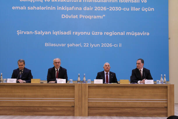 Biləsuvarda 2026–2030-cu illəri əhatə edən Dövlət Proqramına həsr olunmuş regional müşavirə işə başlayıb