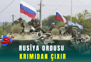 Rusiya ordusu Krımıdan çıxır