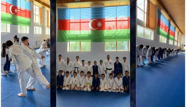 Xankəndidə yeni cüdo zalı istifadəyə verilib