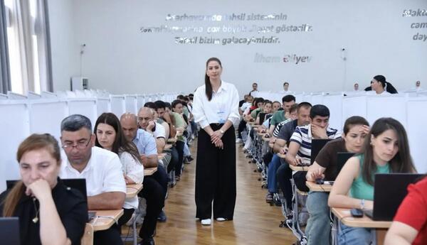Müəllimlərin sertifikatlaşdırılmasının test imtahanı mərhələsi başa çatıb - AÇIQLAMA
