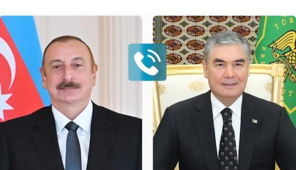Prezident İlham Əliyevlə Qurbanqulu Berdiməhəmmədov arasında telefon danışığı olub