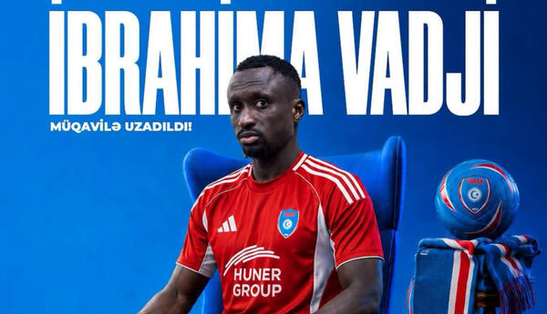 "Turan Tovuz" İbrahima Vadci ilə yeni müqavilə imzalayıb