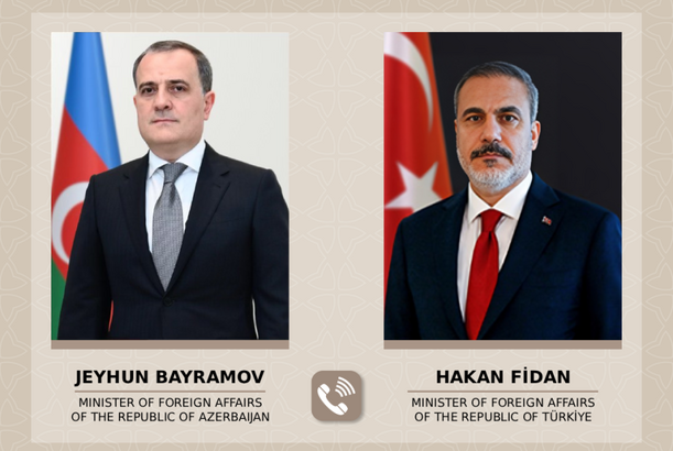 Ceyhun Bayramov ilə Hakan Fidan arasında telefon danışığı olub