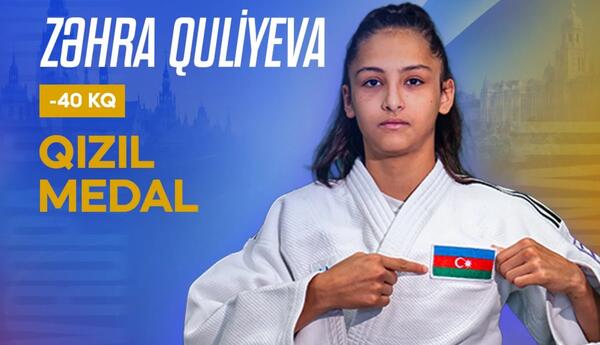 Cüdoçularımızdan Avropa çempionatında 5 medal SEVİNCİ...