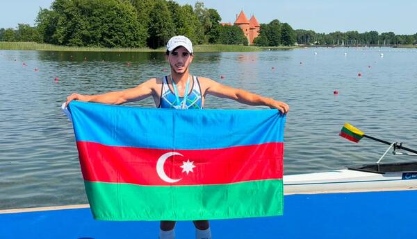 İdmançımız Litvada qızıl  medal qazandı