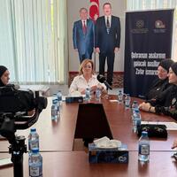 “Qəhrəman analarının gələcək nəsillərə Zəfər ismarıcları” <span class="red">- FOTOLAR</span>