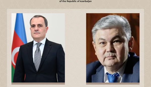 Ceyhun Bayramov qazaxıstanlı həmkarı ilə strateji tərəfdaşlığı müzakirə edib