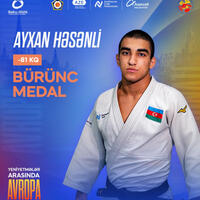 Azərbaycan cüdoçuları Avropa çempionatını 10 medalla başa vurublar