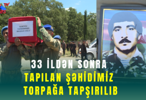 33 ildən sonra tapılan şəhidimiz Xaçmazda torpağa tapşırlıb – SON DƏQİQƏ!