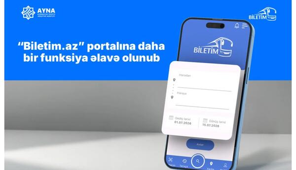 Azərbaycanda rayonlara səfər edən sərnişinlər hər iki istiqamət üzrə elektron bilet ala biləcəklər