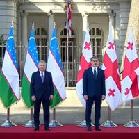Özbəkistan Prezidenti Gürcüstana səfər edib
