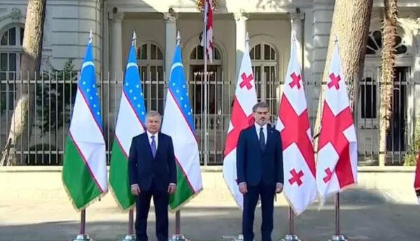 Özbəkistan Prezidenti Gürcüstana səfər edib