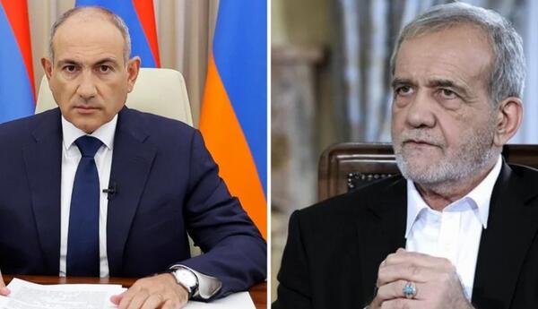 Pezeshkian and Pashinyan hold talks in Tehran
