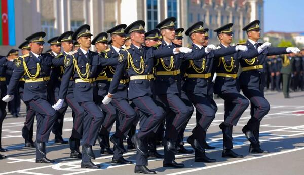 Naxçıvanda Orta İxtisas Polis Məktəbində "Polis Günü" və buraxılış mərasimi keçirilib