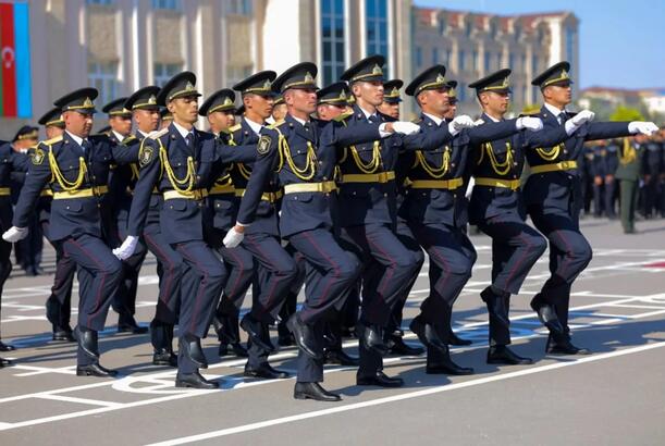 Naxçıvanda Orta İxtisas Polis Məktəbində "Polis Günü" və buraxılış mərasimi keçirilib
