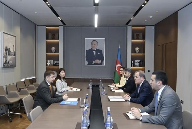 Ceyhun Bayramov BMT-nin Azərbaycanda yeni rezident əlaqələndiricisi ilə görüşüb