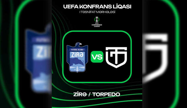 Konfrans Liqası: “Zirə” – “Torpedo” oyunu başlayıb