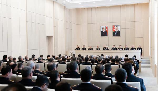 Daxili İşlər Nazirliyində 6 ayın yekunları müzakirə olunub